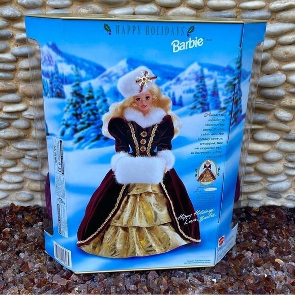 Happy Holidays 1996 Barbie Doll Special Edition 15646 Mattel BOX NEVER OPENED! - Picture 3 of 10